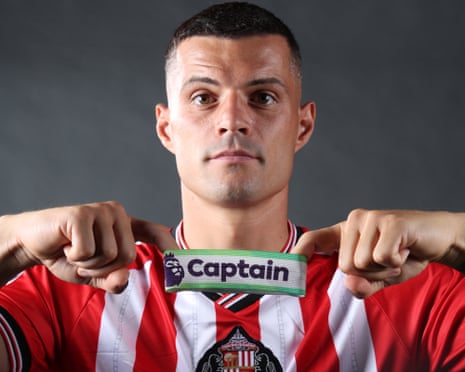 Sunderland purrs with Granit Xhaka leading charge Sunderland purrs with Granit Xhaka leading charge