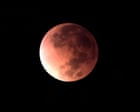 Timelapse vision of rare blood moon lunar eclipse in New Zealand – video