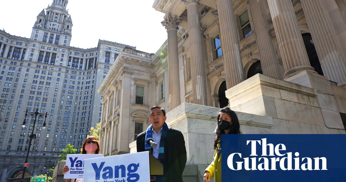 Frontrunner Andrew Yang gets a grilling during New York mayoral debate