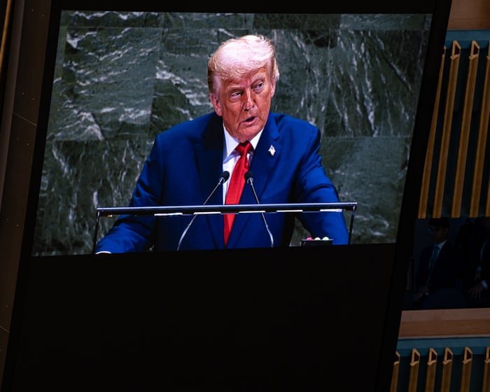 Trump delivered an embarassing performance at the UN general assembly | Mohamad Bazzi