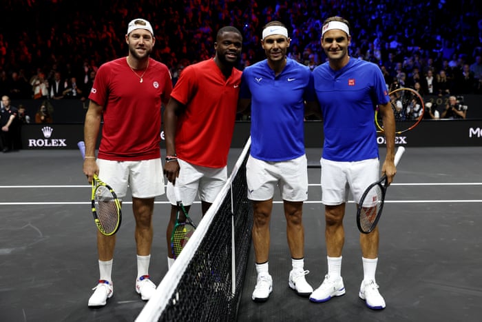 Roger Federer teams with Rafael Nadal in last match before retirement at Laver Cup – live! | Tennis 5 Laver Cup 2022