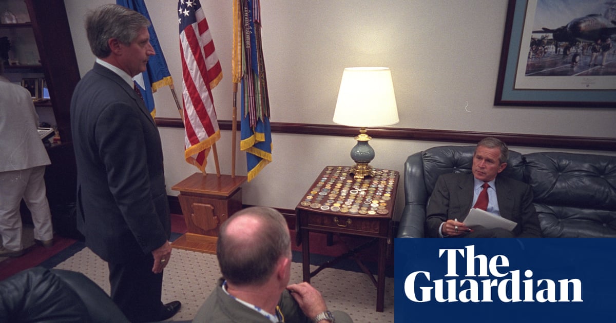 Unseen photographs of W Bush on 9/11 in pictures US news