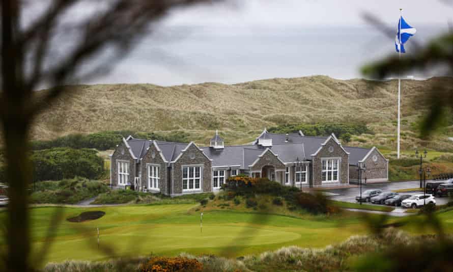 The clubhouse at Trump Aberdeen.