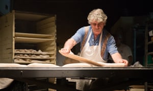 The baker … Cooked.