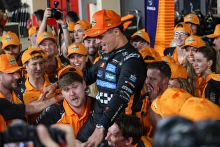 Lando Norris said he was unsure how much the moment would mean to him as he neared clinching the F1 world title