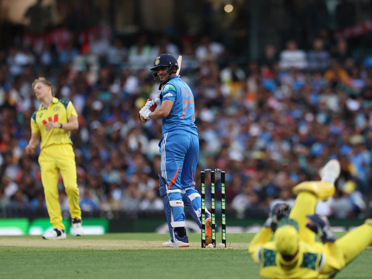 Australia lose by nine wickets to India in third men's one-day international – as it happened | Australia cricket team | The Guardian