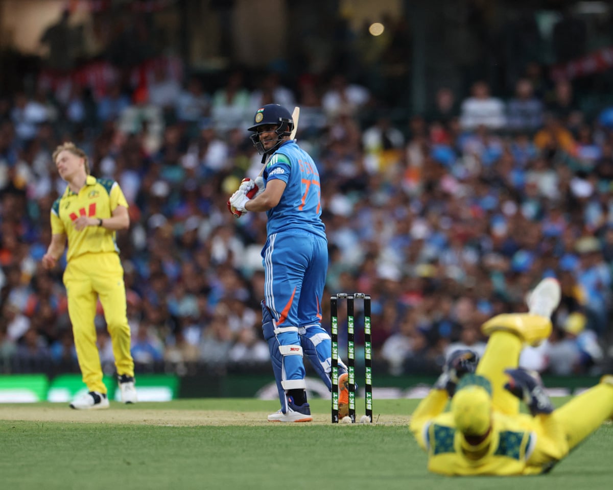 Australia lose by nine wickets to India in third men's one-day international – as it happened | Australia cricket team | The Guardian