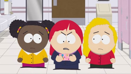 A still from South Park season 28, episode 3.