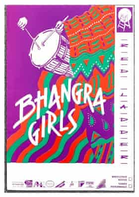 Poster for Nandita Ghose’s play Bhangra Girls