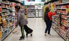 Inflation in UK shops drops to lowest level in two years
