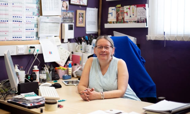 Michelle Shaw: ‘Covid has had a big impact. You can see it straight away with these children that something needs addressing and that puts extra pressure on staff.’