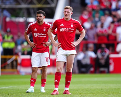 Nottingham Forest’s Champions League hopes hit by late Leicester leveller