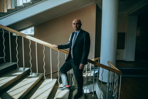 Oleksandr Kravchenko, minister for economy and the environment. qhxidiqxkiqeqinv