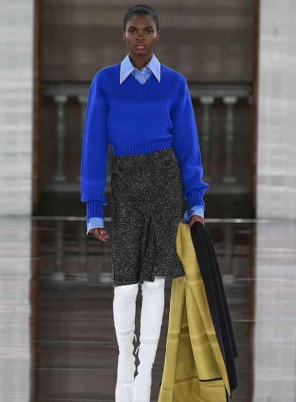 Victoria Beckham Starts A Quiet Hemline Revolution At London Fashion Week Victoria Beckham The Guardian