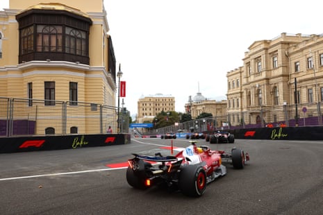 Lewis Hamilton is up to ninth.