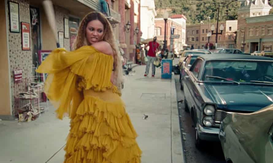 Beyoncé video for Hold Up from her 2016 album Lemonade