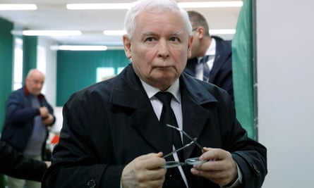 Jaroslaw Kaczyński, the leader of the ruling Law and Justice party.