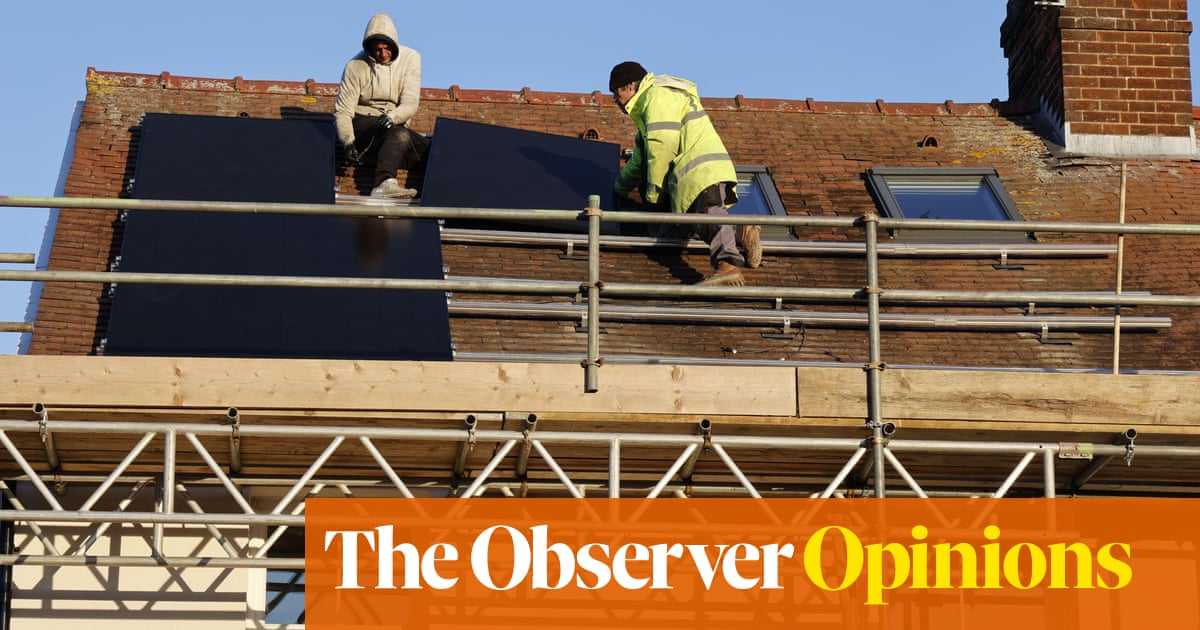 A heedless dash for net zero will waste cash and, later, votes | Phillip Inman | The Guardian