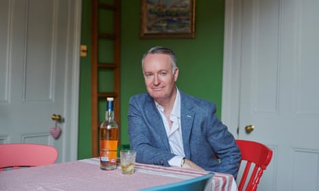 Author Andrew O'Hagan at home in London.