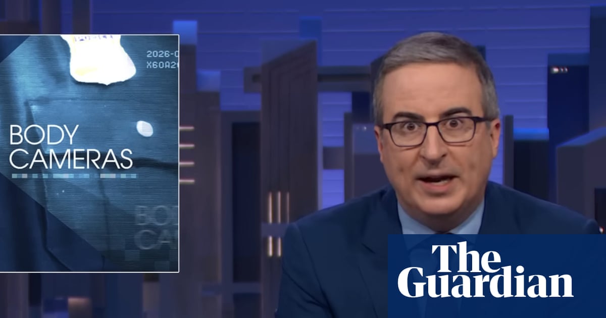 John Oliver on police bodycam footage: ‘Hoping for leaks cannot be the system here’