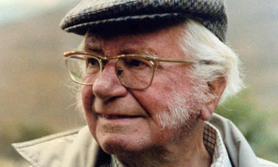 Author and fell walker Alfred Wainwright