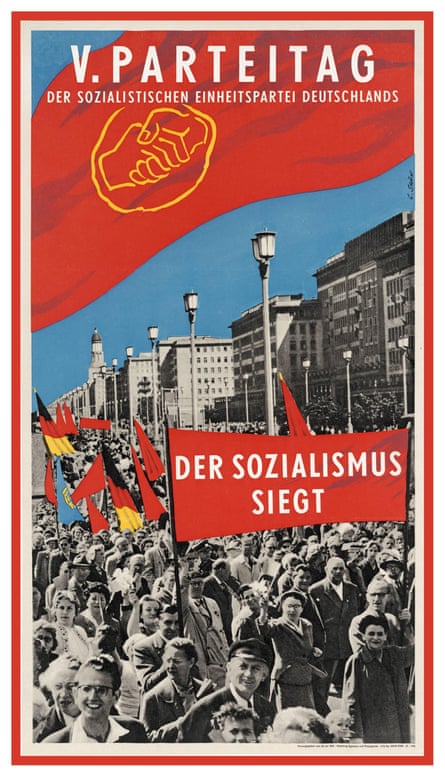 ‘Socialism triumphs’, a 1958 East German propaganda poster
