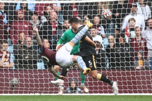 Danny Ings acrobatically gives the Villains the lead.