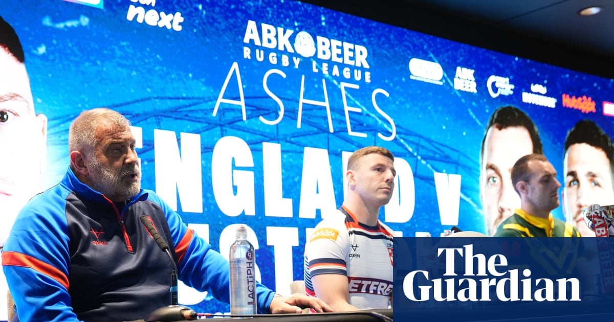 England's Shaun Wane banks on experience as rugby league's Ashes ends 22-year hiatus