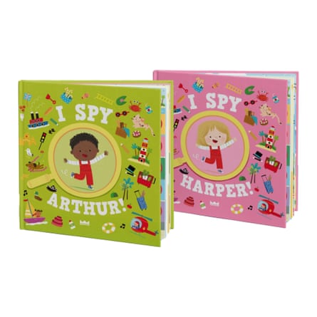 Wonderbly I Spy You! book