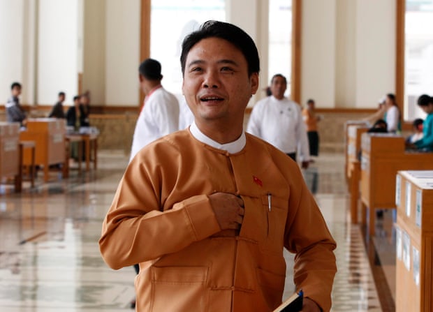Phyo Zeya Thaw,  a rapper and former lawmaker from Aung San Suu Kyi’s party