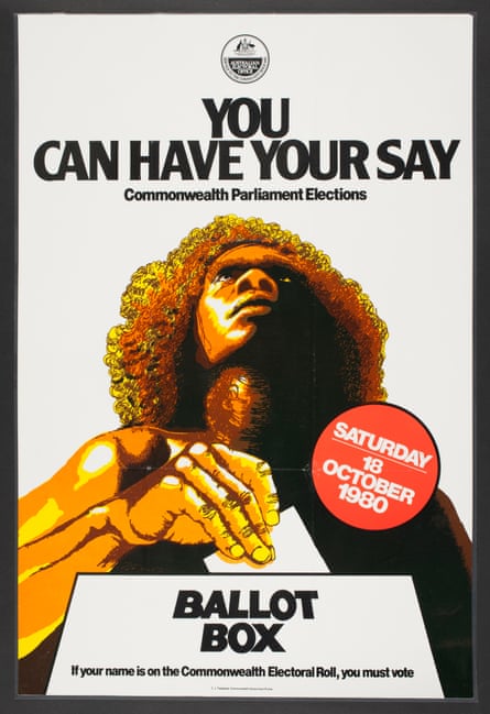 You Can Have Your Say Australian Electoral Office poster, 1980