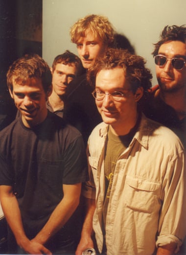 The band pictured in 1999, the year they formed.