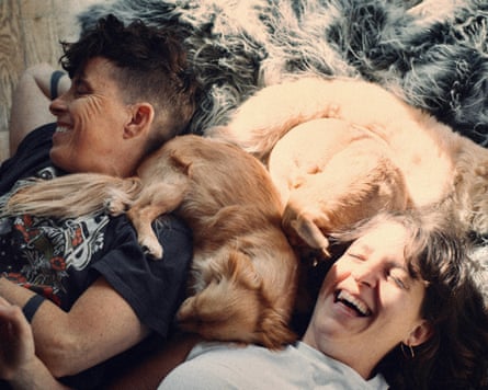 Andrea Gibson (left) and Megan Falley (right) in Come See Me in the Good Light.