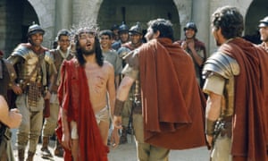 Robert Powell in Jesus of Nazareth (1977).