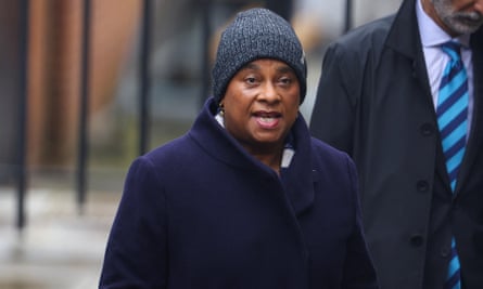 Doreen Lawrence joined Sadie Frost, David Furnish and Elton John successful the precocious tribunal