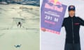 The Japanese Olympic champion Ryoyu Kobayashi has broken the world record for the longest ski jump after reaching a distance of 291 meters in Akureyri, Iceland