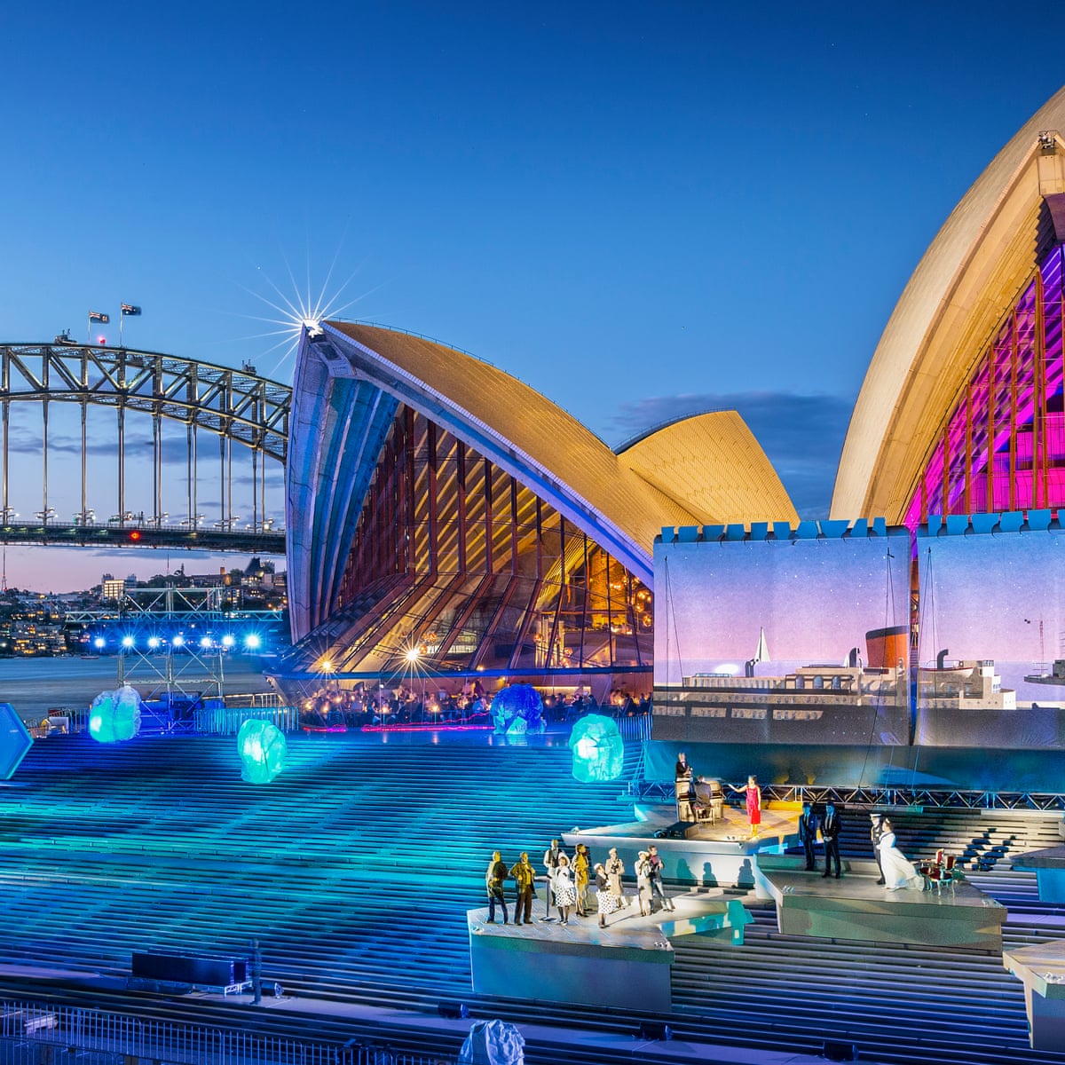 The Eighth Wonder Review Sydney Opera House Hosts The World S First Large Scale Silent Opera Music The Guardian