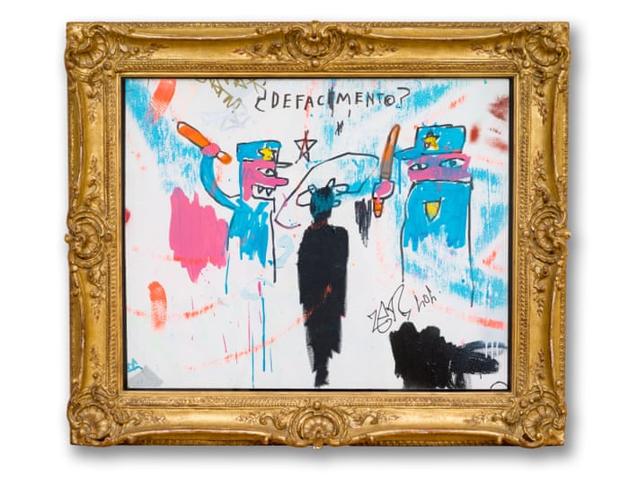 Defacement: the tragic story of Basquiat's most personal painting | Art and  design | The Guardian