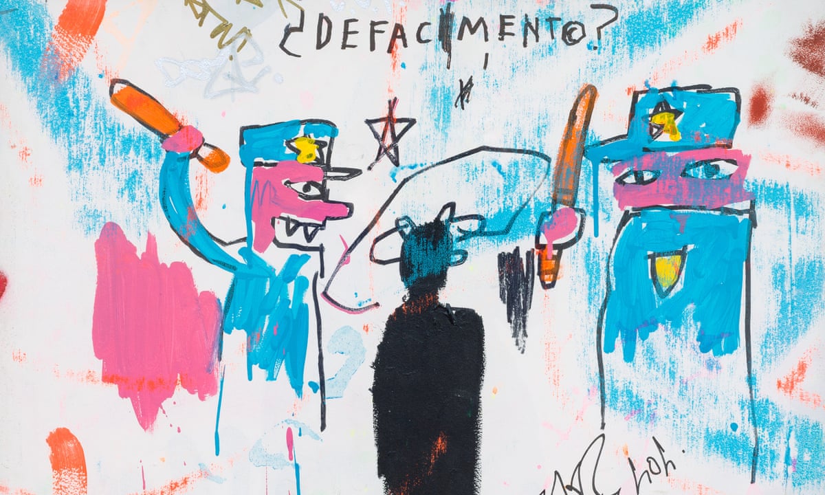 Defacement The Tragic Story Of Basquiat S Most Personal Painting Art And Design The Guardian