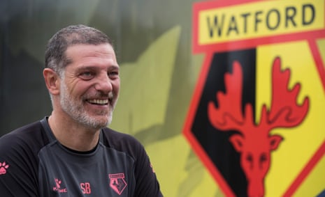 Slaven Bilic gives his first press conference as Watford manager