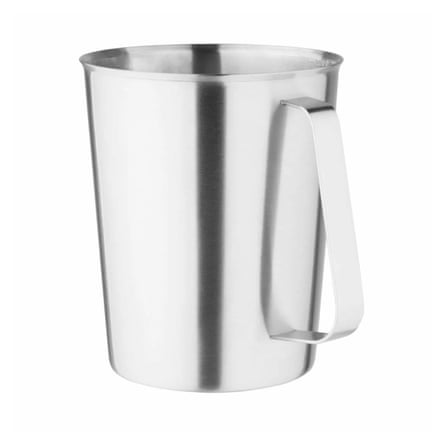 Two-litre Vogue Stainless Steel Measuring Jug.