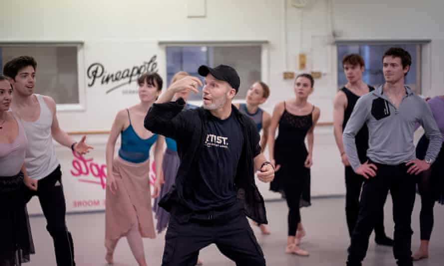 Johan Kobborg in rehearsals for Romeo and Juliet in London.