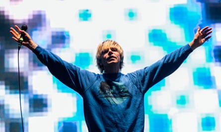 Anything but typical … Tim Burgess.