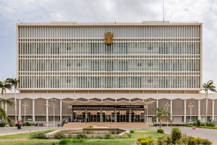 The facade of Friendship Hall