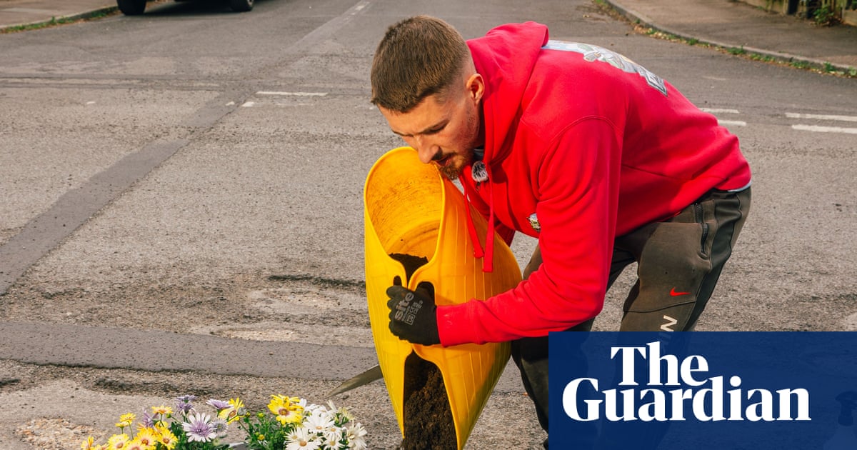 ‘One day I thought, that’s enough’: the people fighting back against pothole-riddled roads
