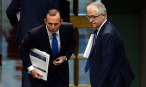 Tony Abbott and Malcolm Turnbull