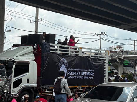 Protests at the IMF/World Bank annual meeting in Bangkok