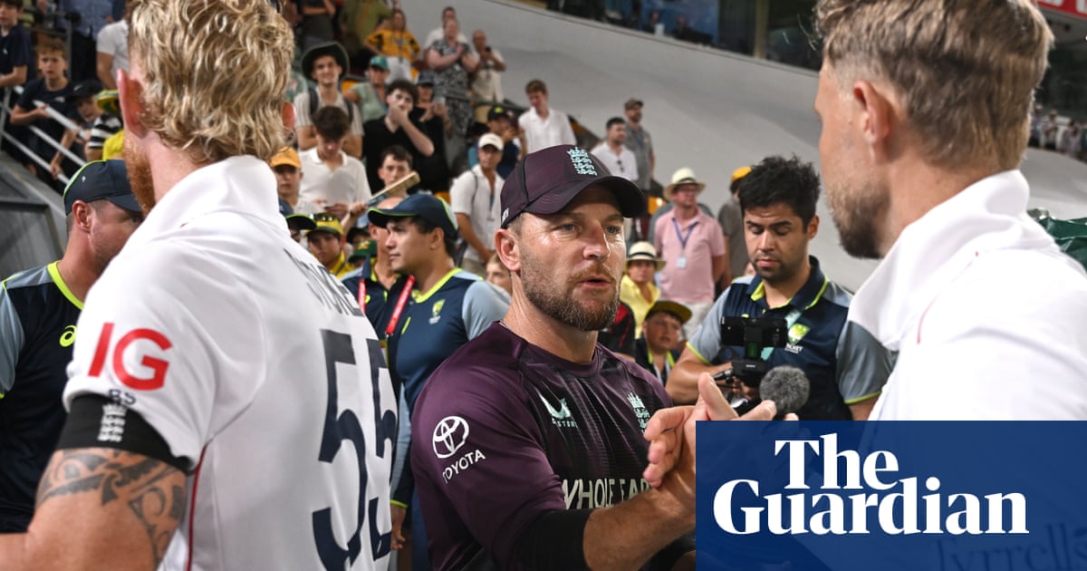 McCullum insists England do not have a glass jaw' and can fight back in Ashes