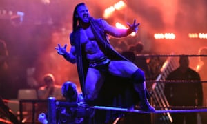 ‘You have to know how to make them cheer for you as the good guy, or boo you as the bad guy’: Drew McIntyre in Rome, November 2018.