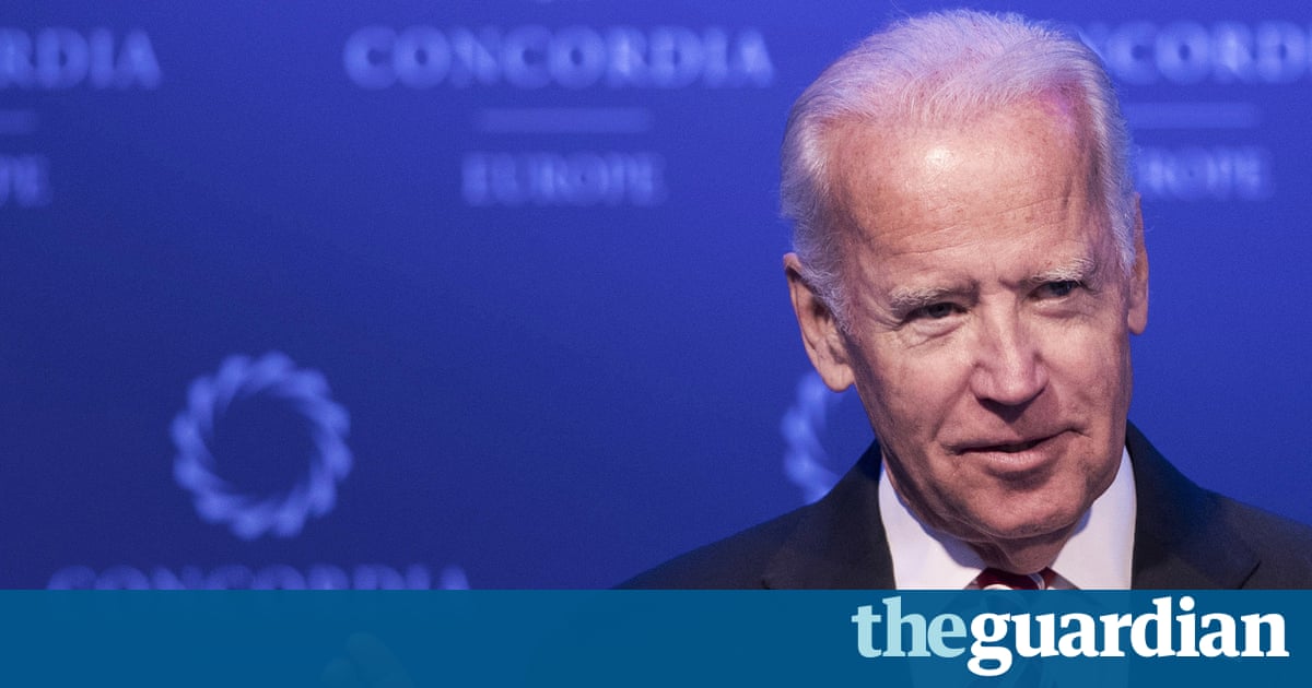 Joe Biden: 'We're walking down a dark path' under Trump – video | US